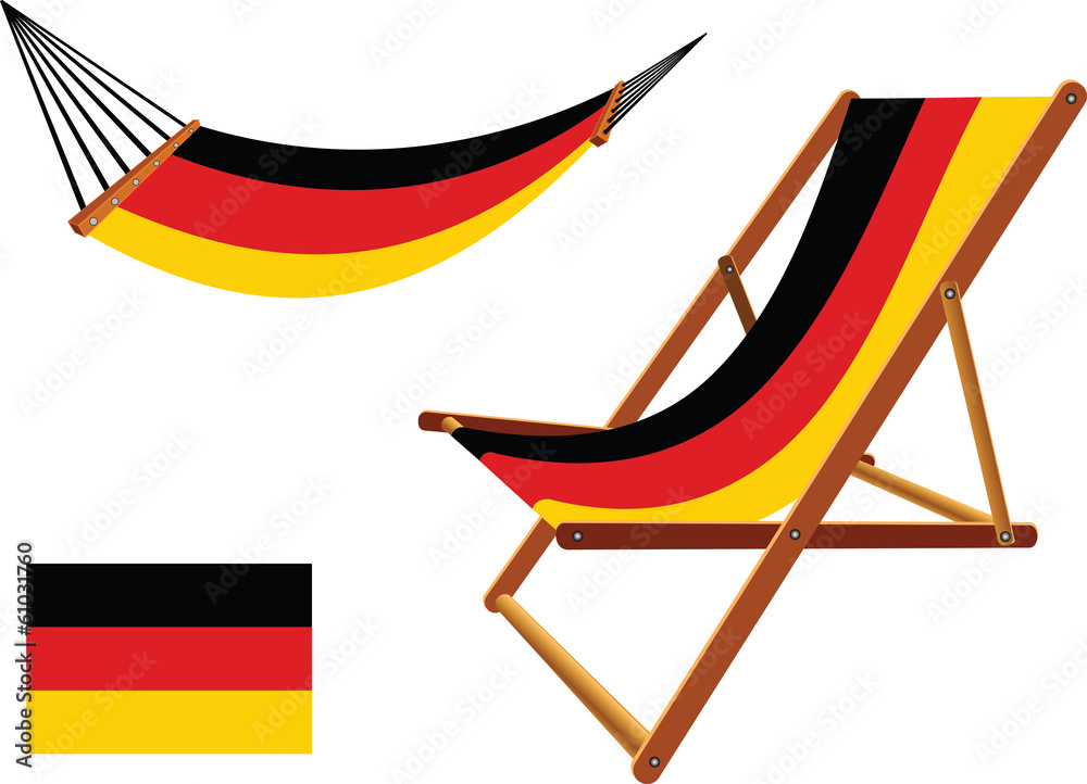 germany hammock and deck chair set germany hammock and deck chair set