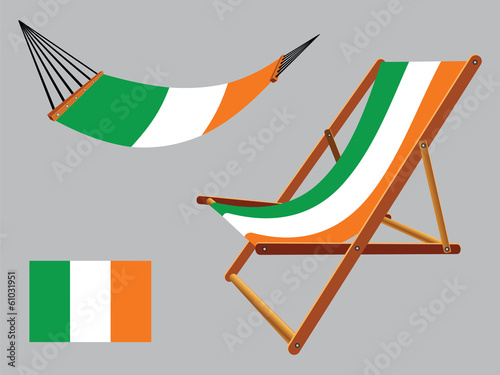 ireland hammock and deck chair set