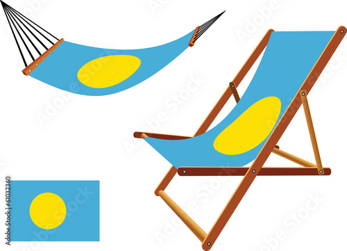 palau hammock and deck chair set