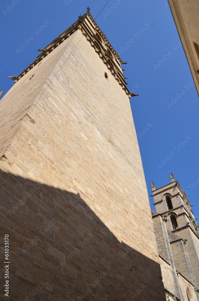 Cathédrale Saint Pierre de Montpellier, tour-clocher Cathédrale Saint Pierre de Montpellier, tour-clocher