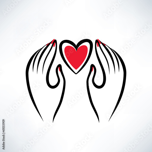 hands and heart