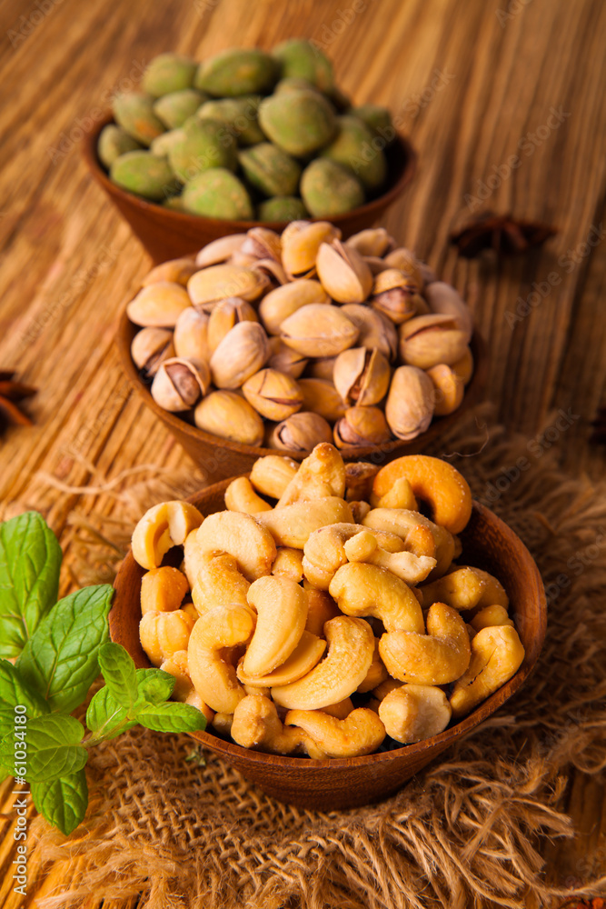 Fototapeta premium mix nuts
