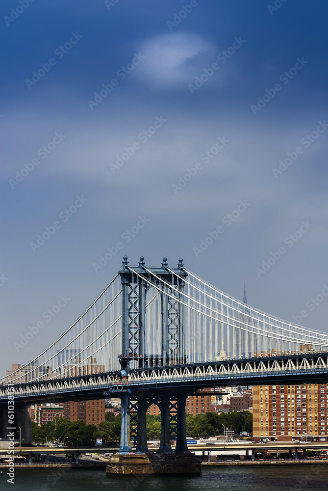 Manhattan bridge, New York,