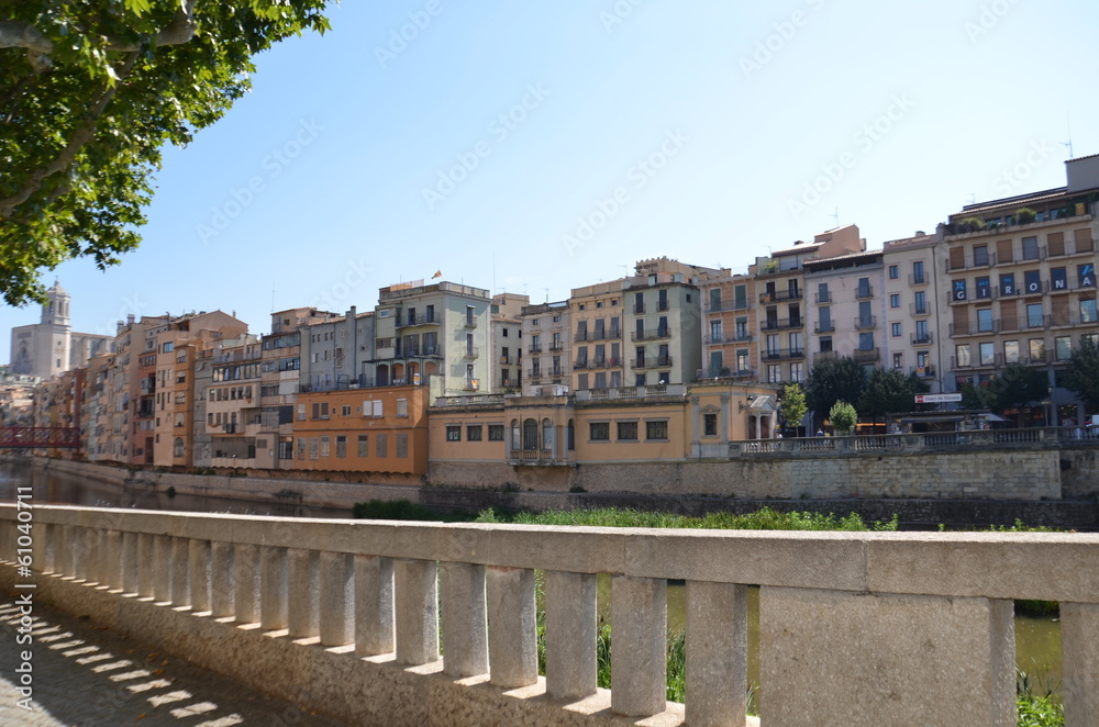 Fototapeta premium Gérone, Girona en Espagne