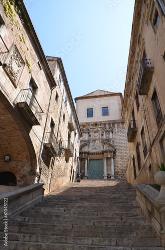 Vieille ville de Gérone en Espagne