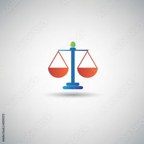 Law symbol,vector