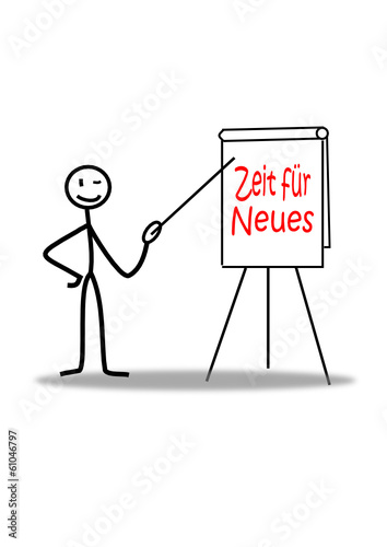 Strichmännchen - Zeit für Neues