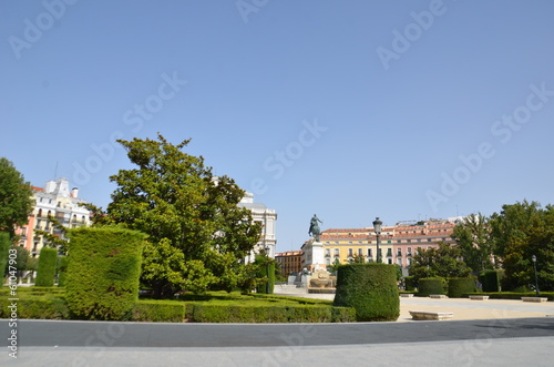 La place de l'Orient ,plaza de Oriente ,Madrid