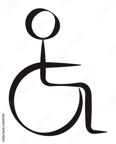 Disabled Person Symbolic Represantation