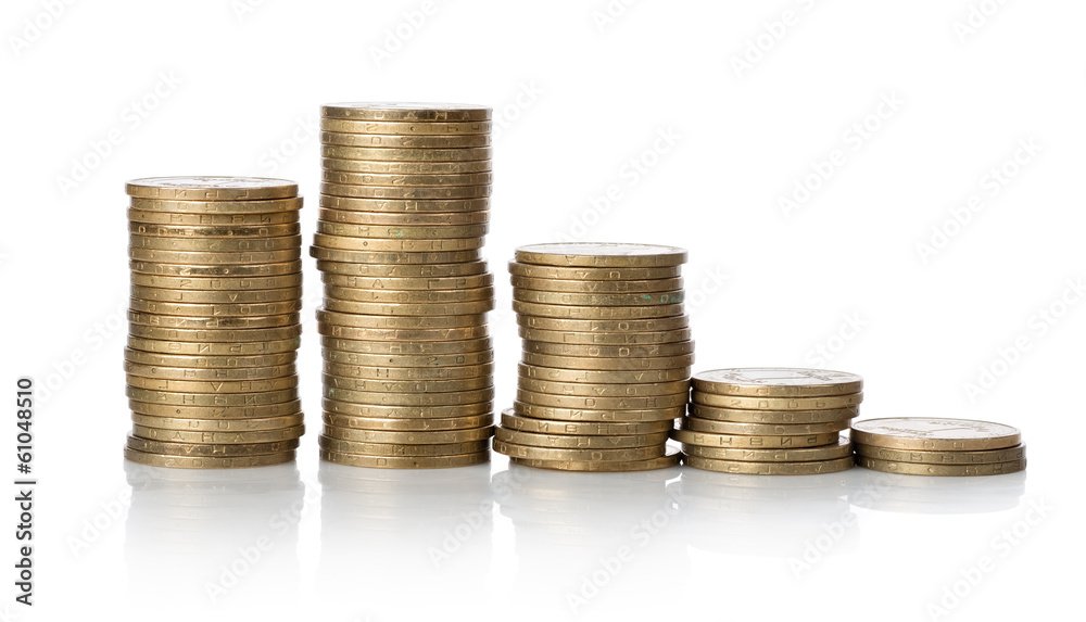 Stack of coins Stack of coins