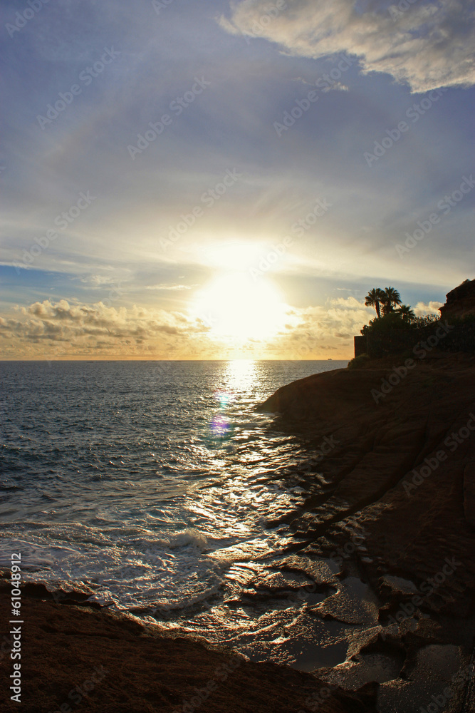 Obraz premium Tenerife sunset