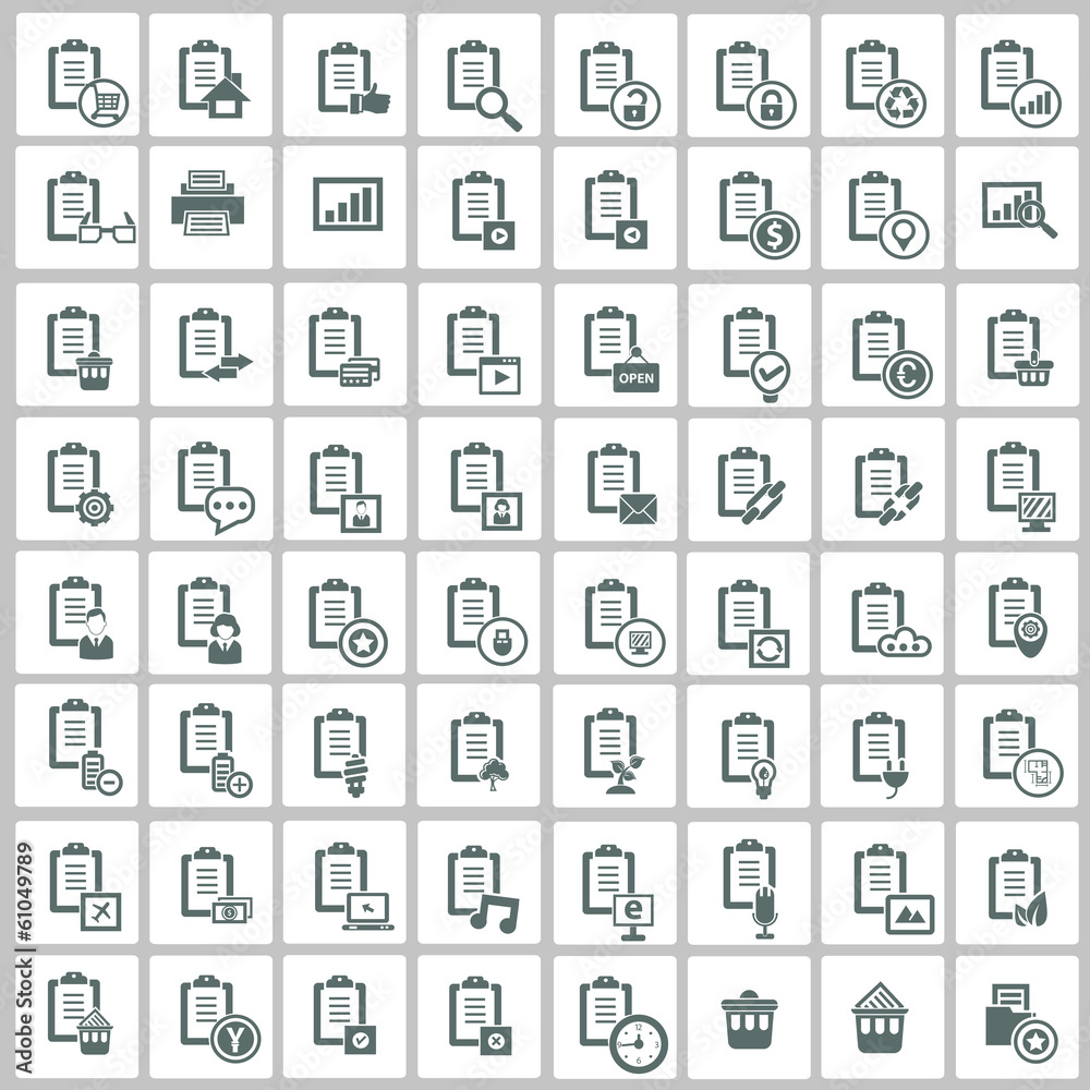 Document icon set,vector Document icon set,vector