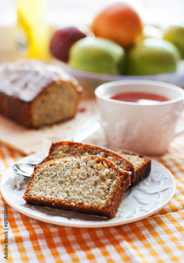 Lemon poppy seeds cake Lemon poppy seeds cake