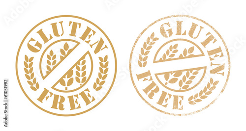 Gluten free rubber stamp ink