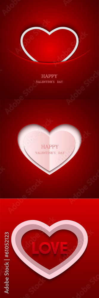 Vector valentines day backgrounds. Eps10 Vector valentines day backgrounds. Eps10