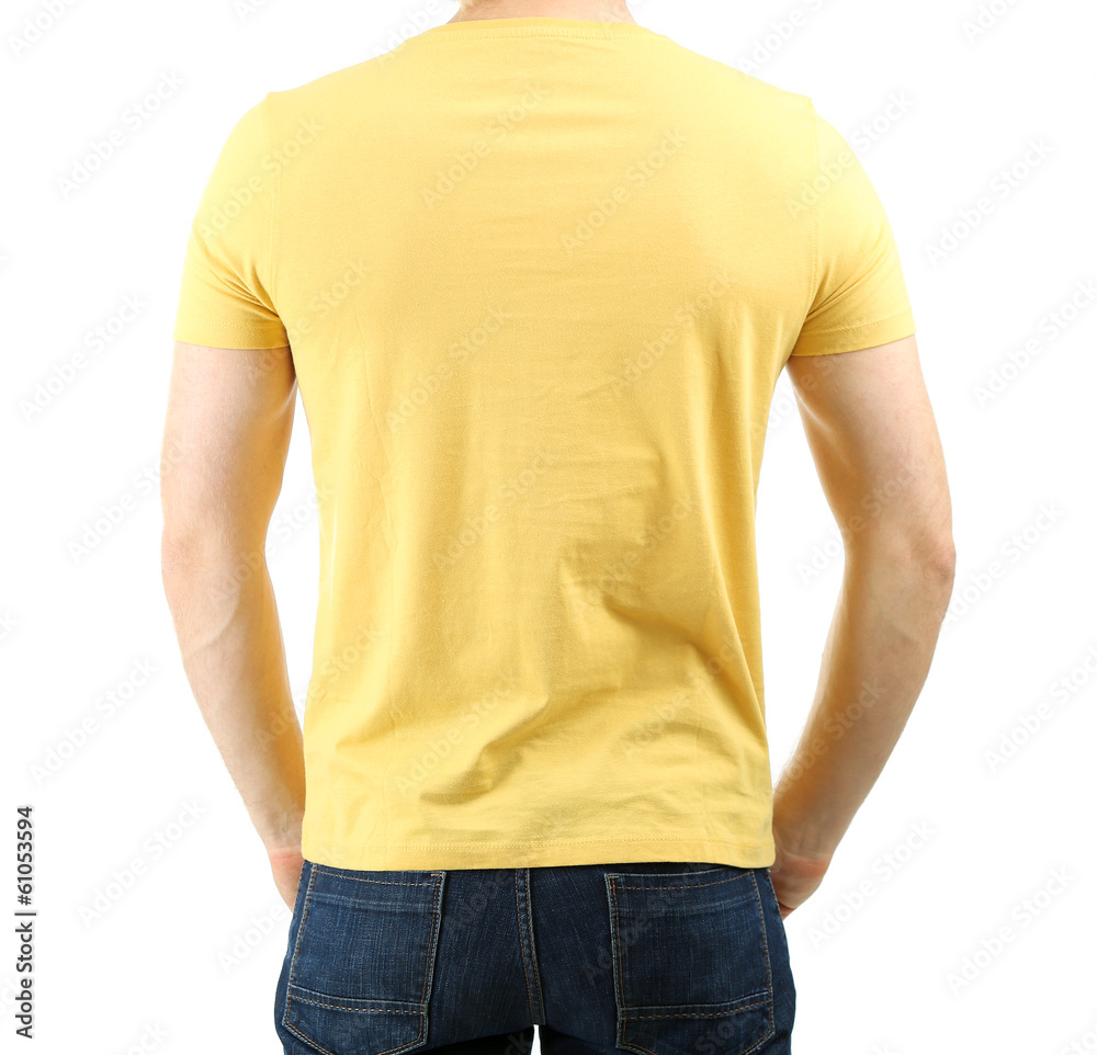 Handsome young man isolated on white Handsome young man isolated on white