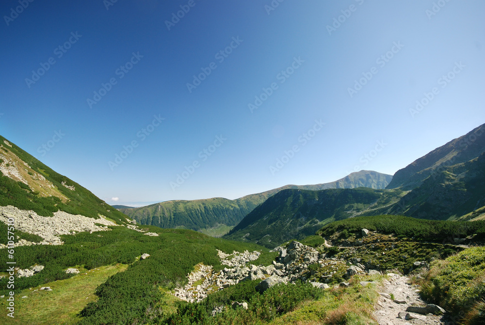 Mountains landscape in Slovakia Mountains landscape in Slovakia