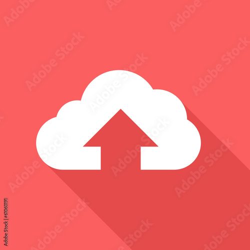Flat Icon with shadow. Vector EPS 10.