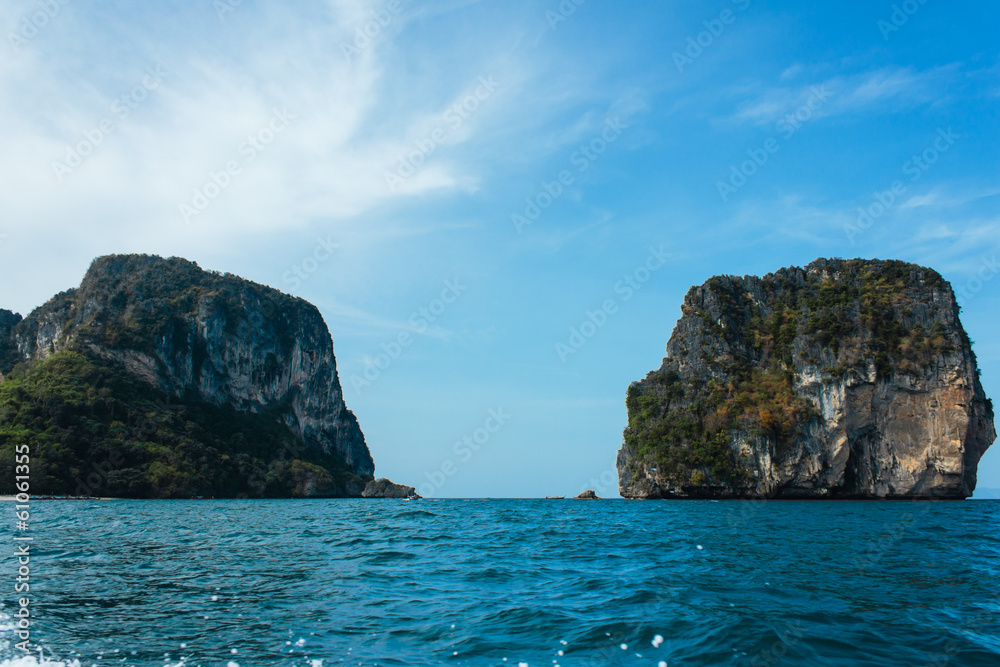 view of andaman sea, thailand