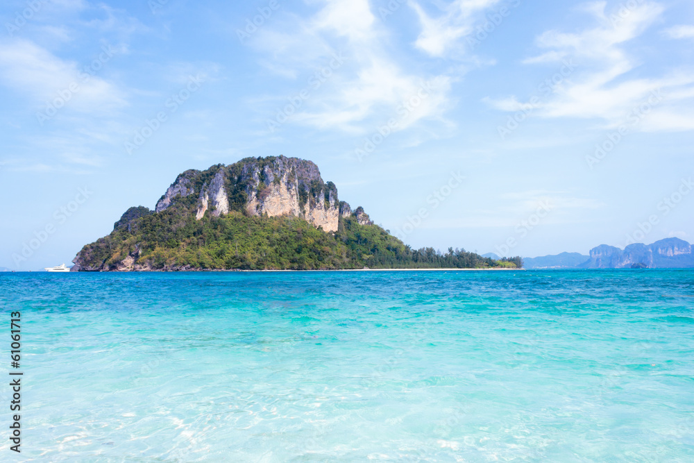 view of andaman sea in Thailand