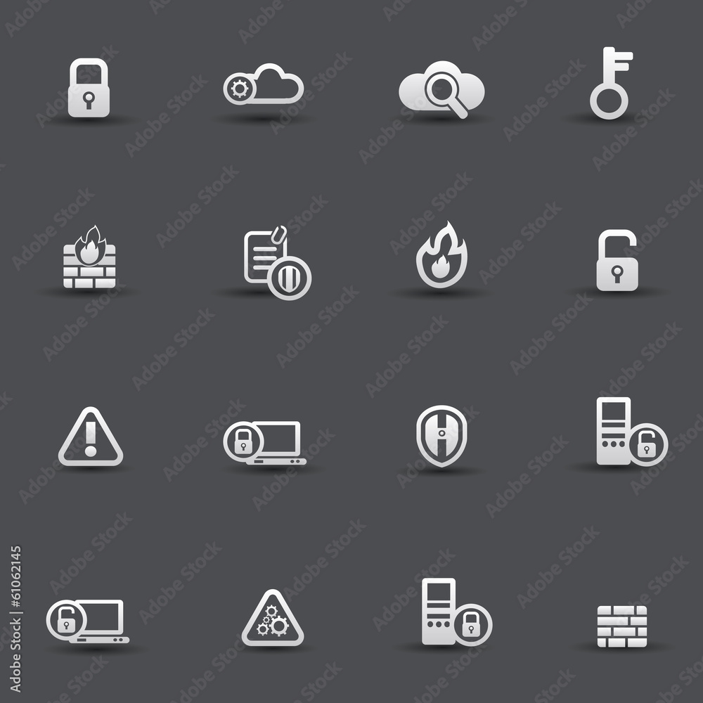 Security computer icons,vector Security computer icons,vector