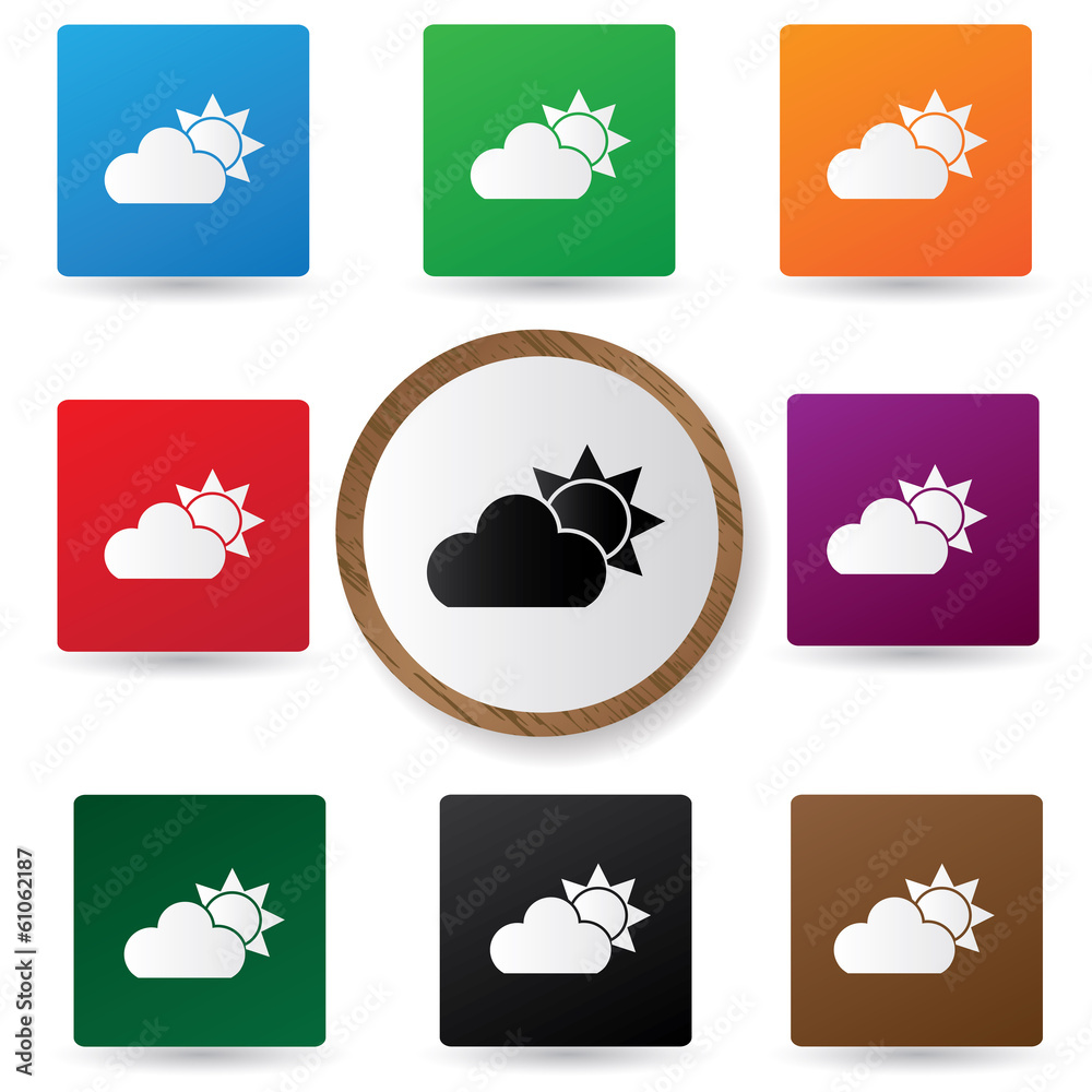 Weather symbol,vector Weather symbol,vector