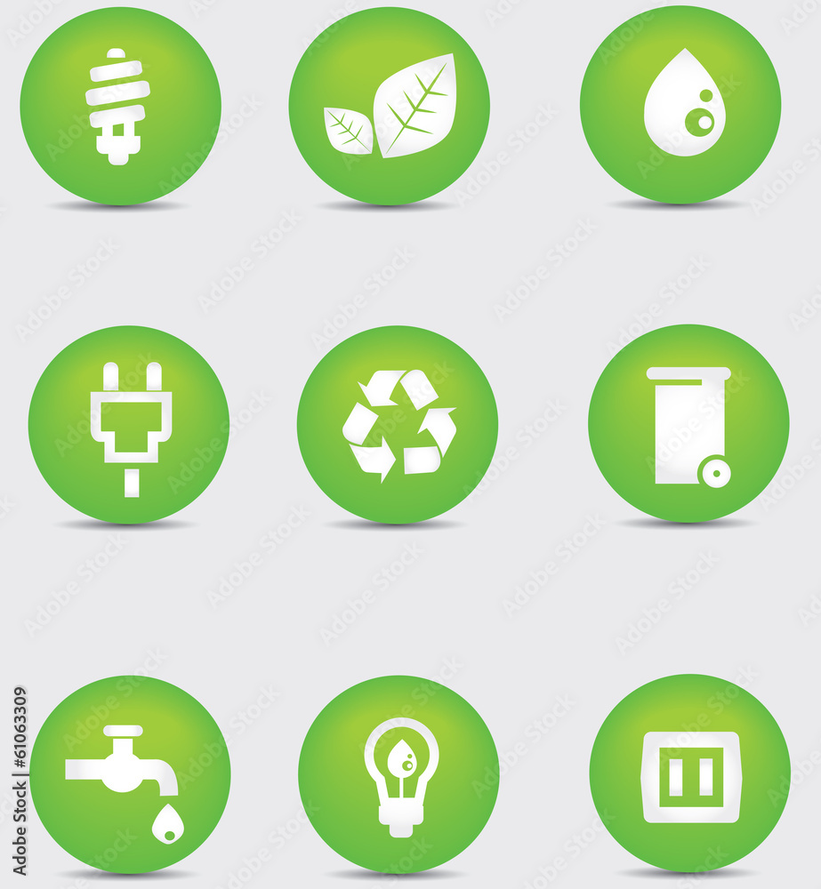 Ecology icons,vector Ecology icons,vector