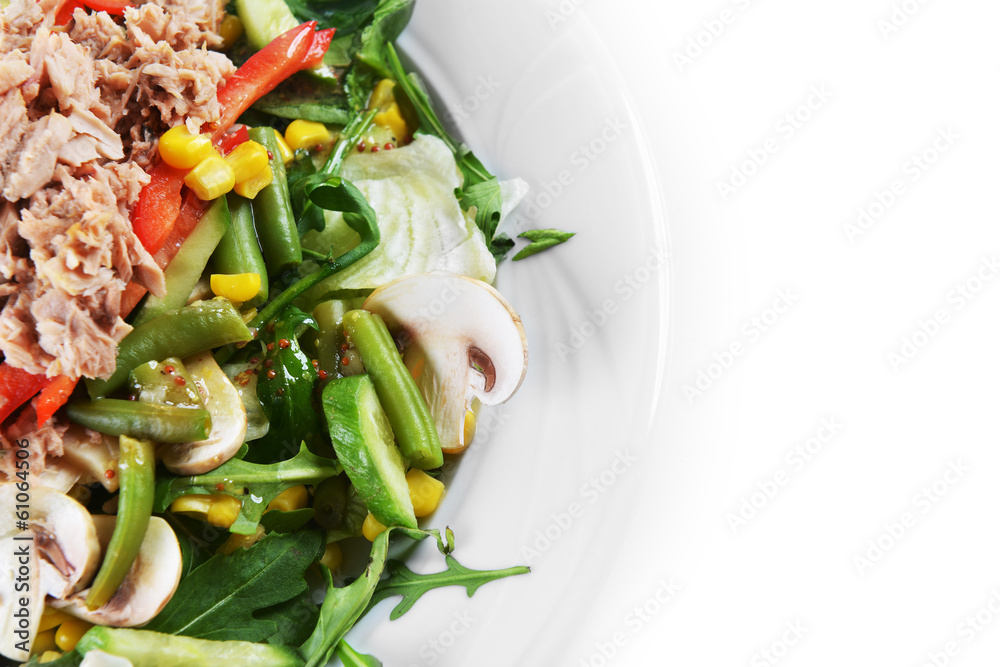 fresh chopped tuna salad