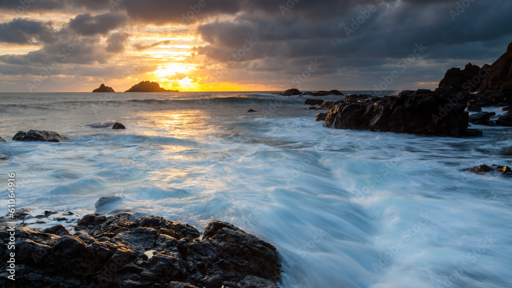 Obraz premium Priests Cove Cape Cornwall