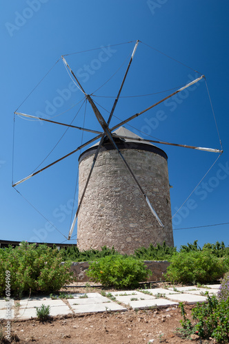 Windmill in Greece, Cycledes islands