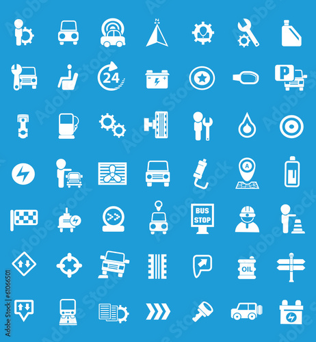 Auto car icon set,vector