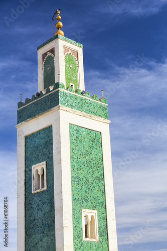 Minarett der Medersa Bou Inania Moschee
