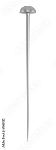 realistic 3d render of pin