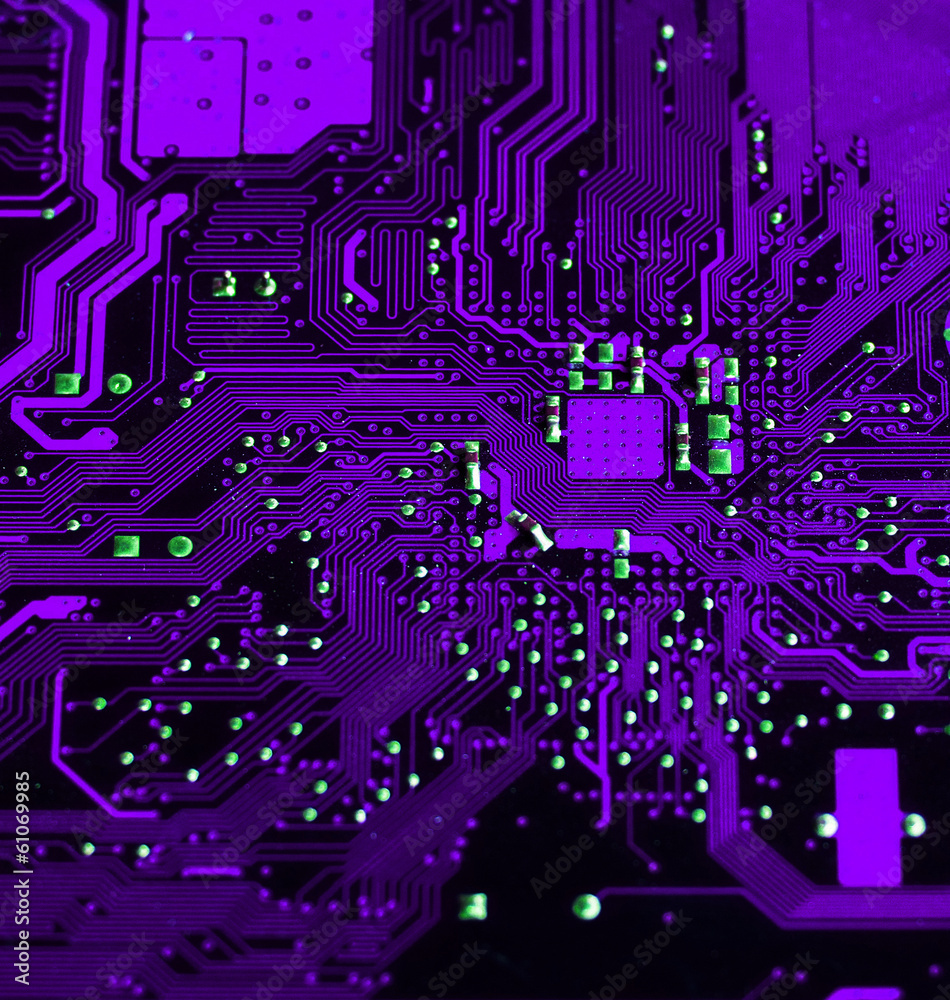 Circuit board background Circuit board background