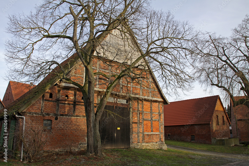 Fachwerkscheune in Wöbbel Fachwerkscheune in Wöbbel