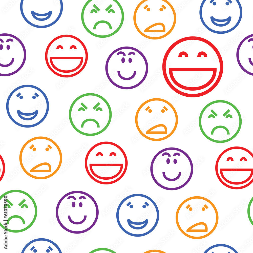 Smiles seamless texture Smiles seamless texture