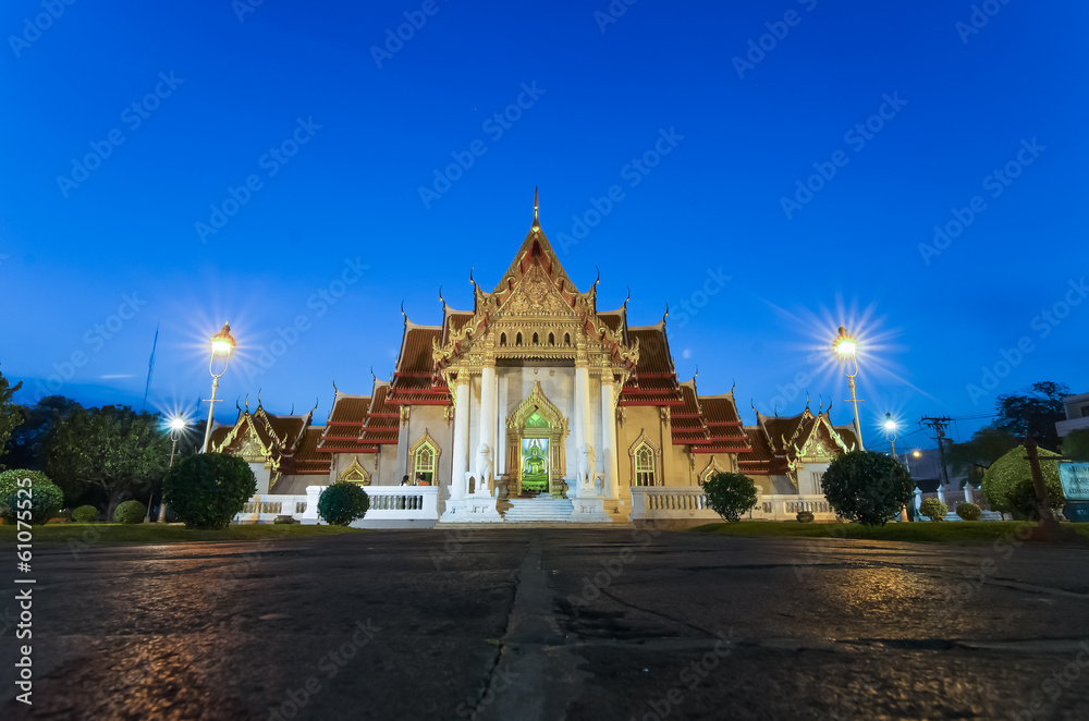 Wat Benjamabophit in Bangkok Wat Benjamabophit in Bangkok