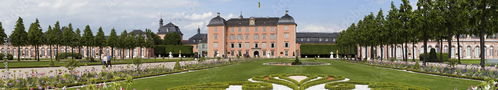 Schloss Schwetzingen Panorama