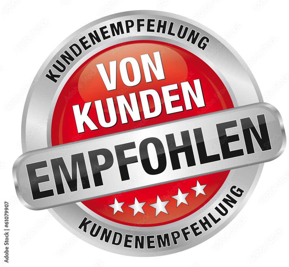 Von Kunden empfohlen - Kundenempfehlung Von Kunden empfohlen - Kundenempfehlung
