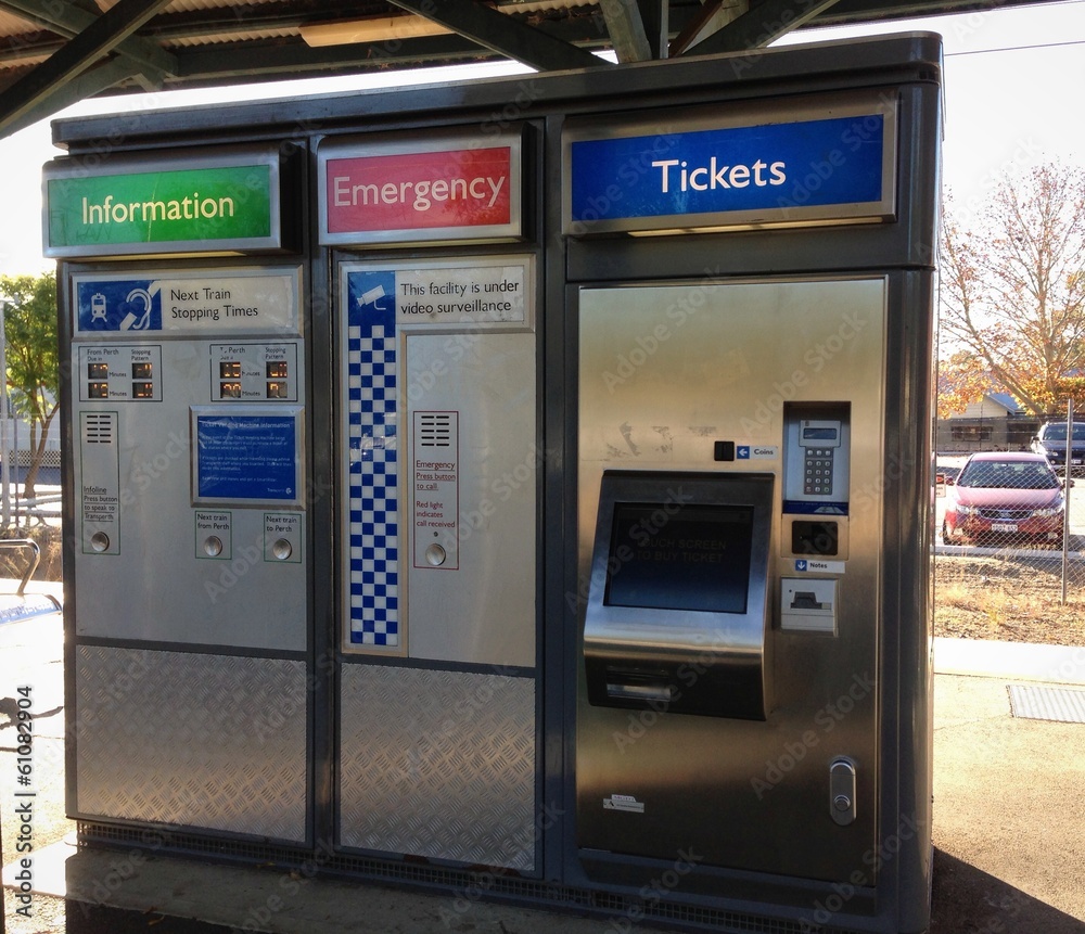 Tickets machine Tickets machine