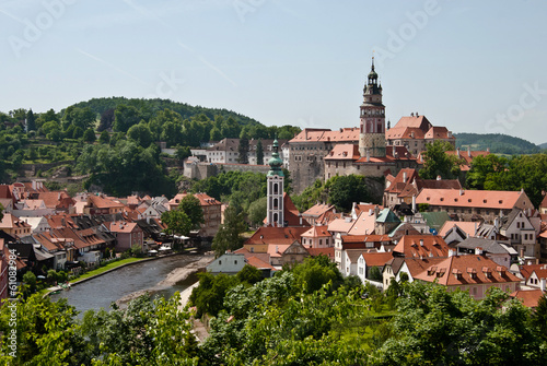 cityscape of old European city