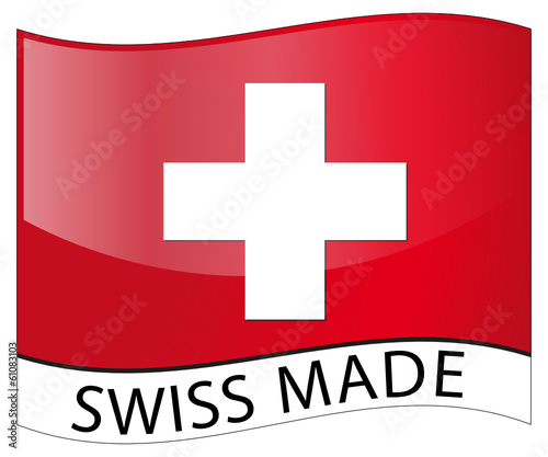 Fahne Swiss Made