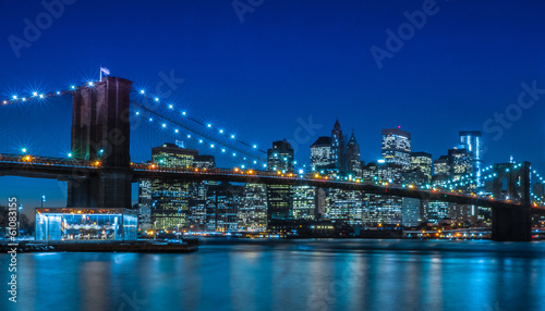 Brooklyn Bridge NYC Skyline © Deen K Ersin
