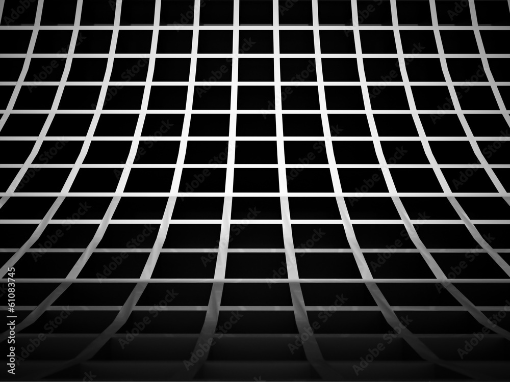 Black and white abstract cubes isolated Black and white abstract cubes isolated
