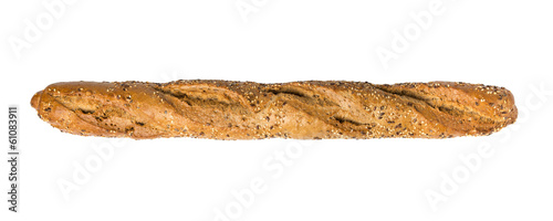 Tableau sur toile Baguette bread wholemeal