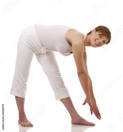 woman yoga