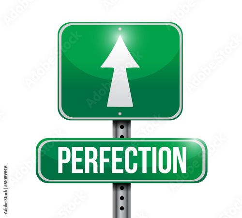 perfection sign illustration design photo