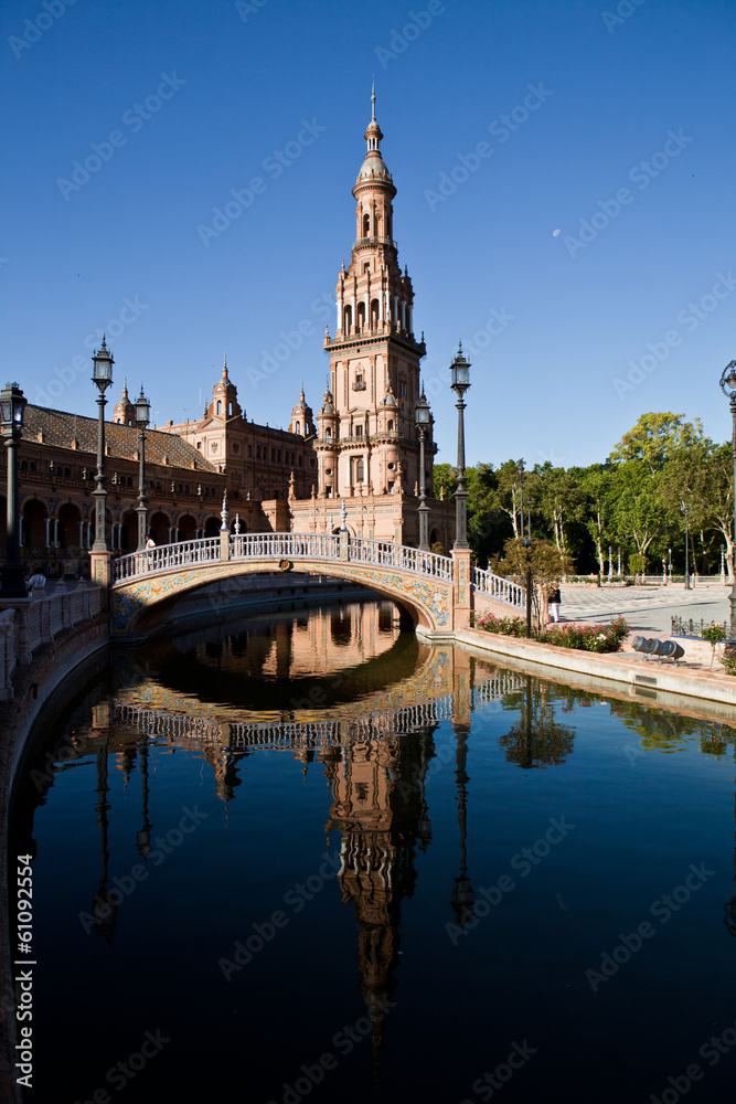 Площадь Испании (Plaza de España). Севилья Площадь Испании (Plaza de España). Севилья
