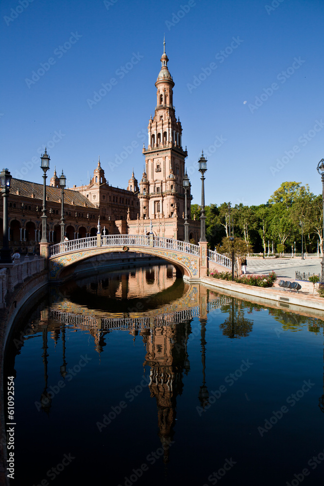 Площадь Испании (Plaza de España). Севилья