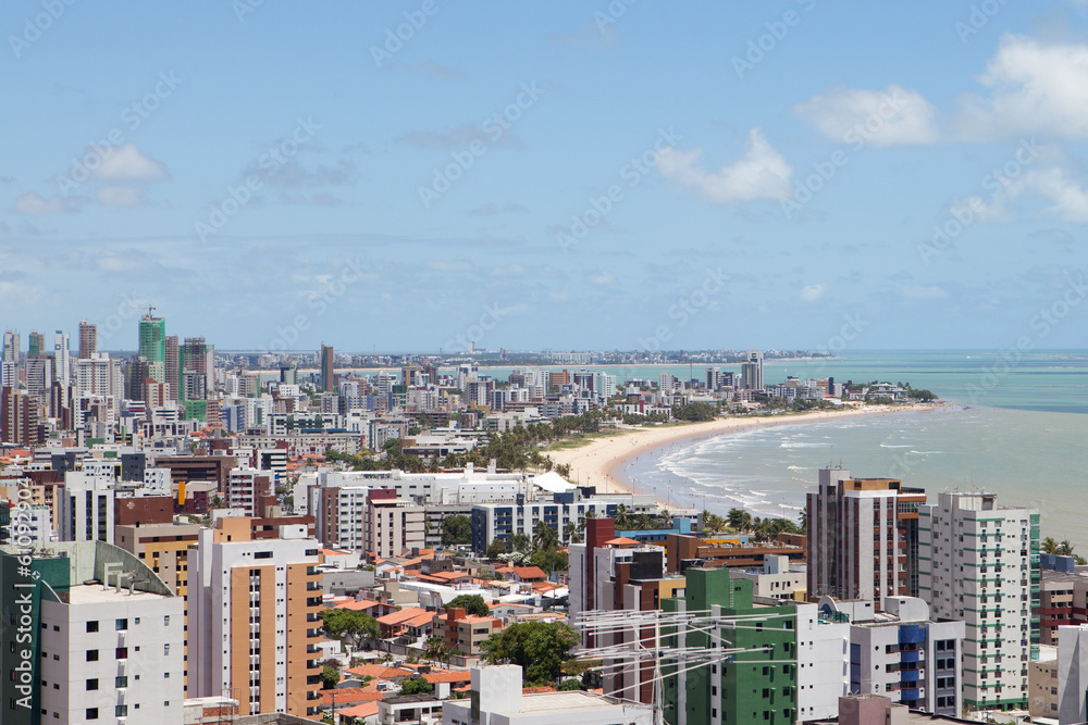 Obraz premium Panorama Joao Pessoa w Brazylii